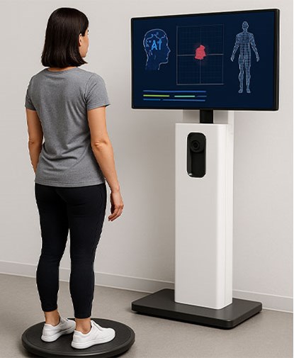 AI Balance ile Postürografi